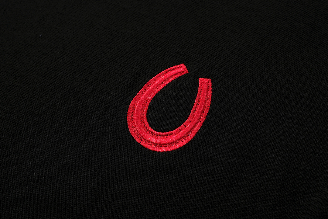 Unbranded 108 JIL Wind Logo Embroidered Short Sleeve T Black White S-L J9894# - Image 6