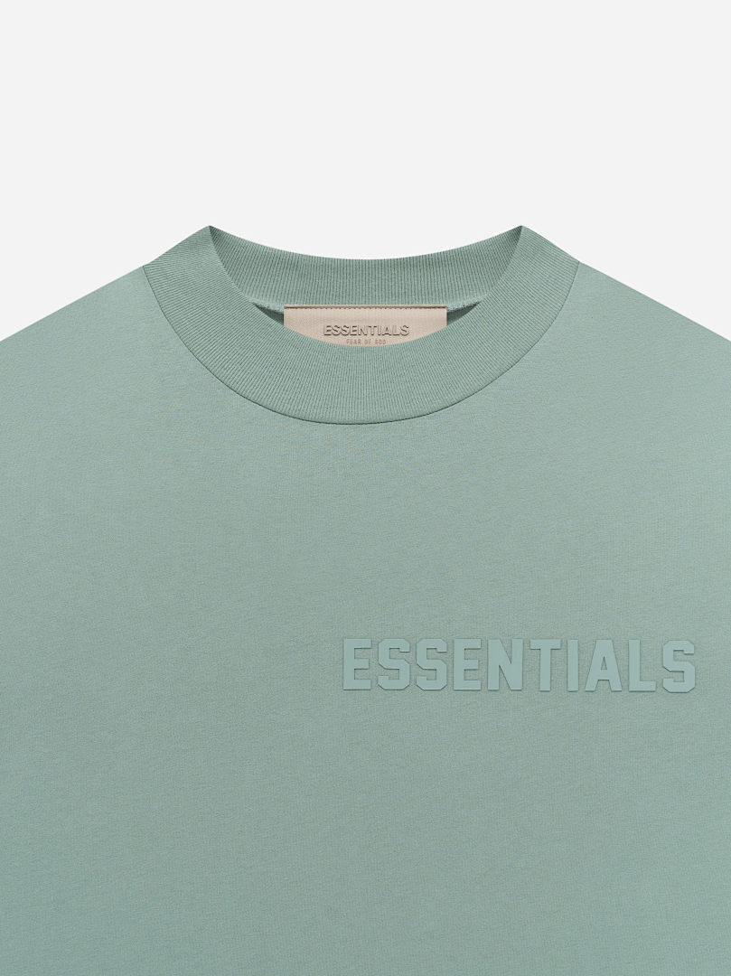 Essentials 118 ESS LOGO Short Sleeve T Black Mist Blue Purple Sea Grey XS-XL 6200# - Image 45