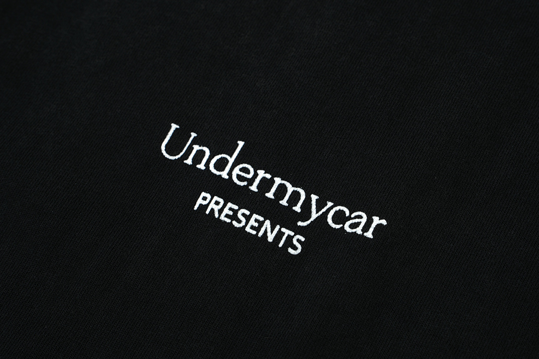 Unbranded 118 Undermycar 23SS EN HUIT TEE Print Short Sleeve T Black 1 2 3 4 3974# - Image 10