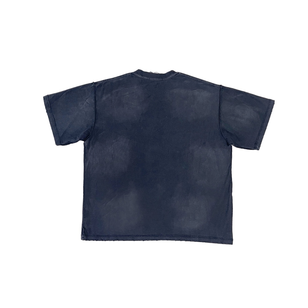 Unbranded 128 SATOSHI NAKAMOTO Gridlock T : Washed Black S M L - Image 4