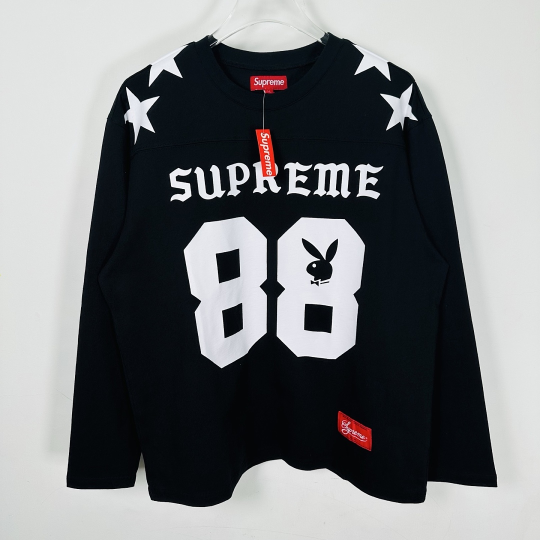Bape 218 Long Sleeve T L/S FOOTBALL TOP 88 Quad Black White Pink Camo S - Image 11