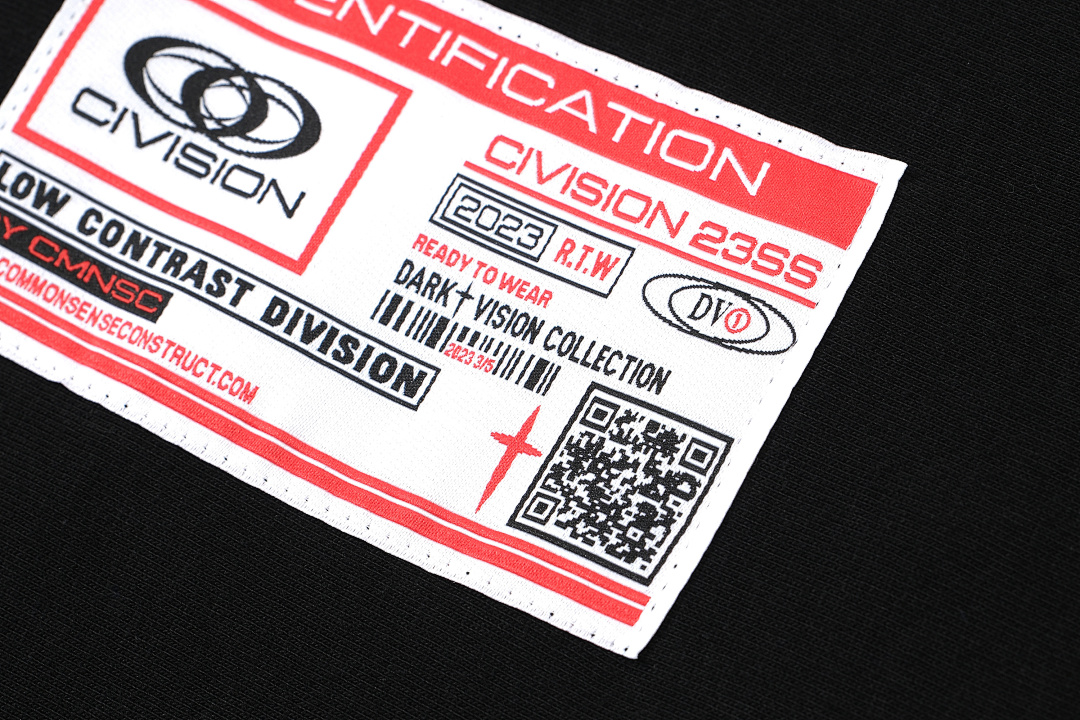 On Running 108 CIVISION By CSC Embroidered LOGO Label Short Sleeve T Black White 1 2 3 3407# - Image 14