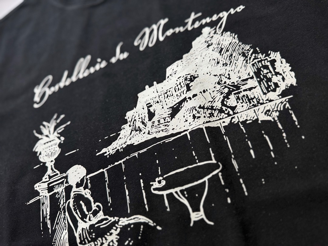 Unbranded 118 RHUD Montenegro Monda Wind Print Short Sleeve T : S M L XL (Black) - Image 14
