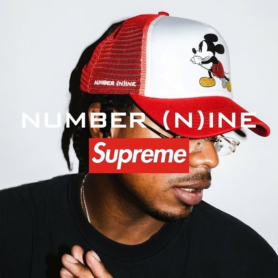 Supreme 218 Cream Long Sleeve NUMBER INE MICKEY RAGLAN L/S (N) - Image 26