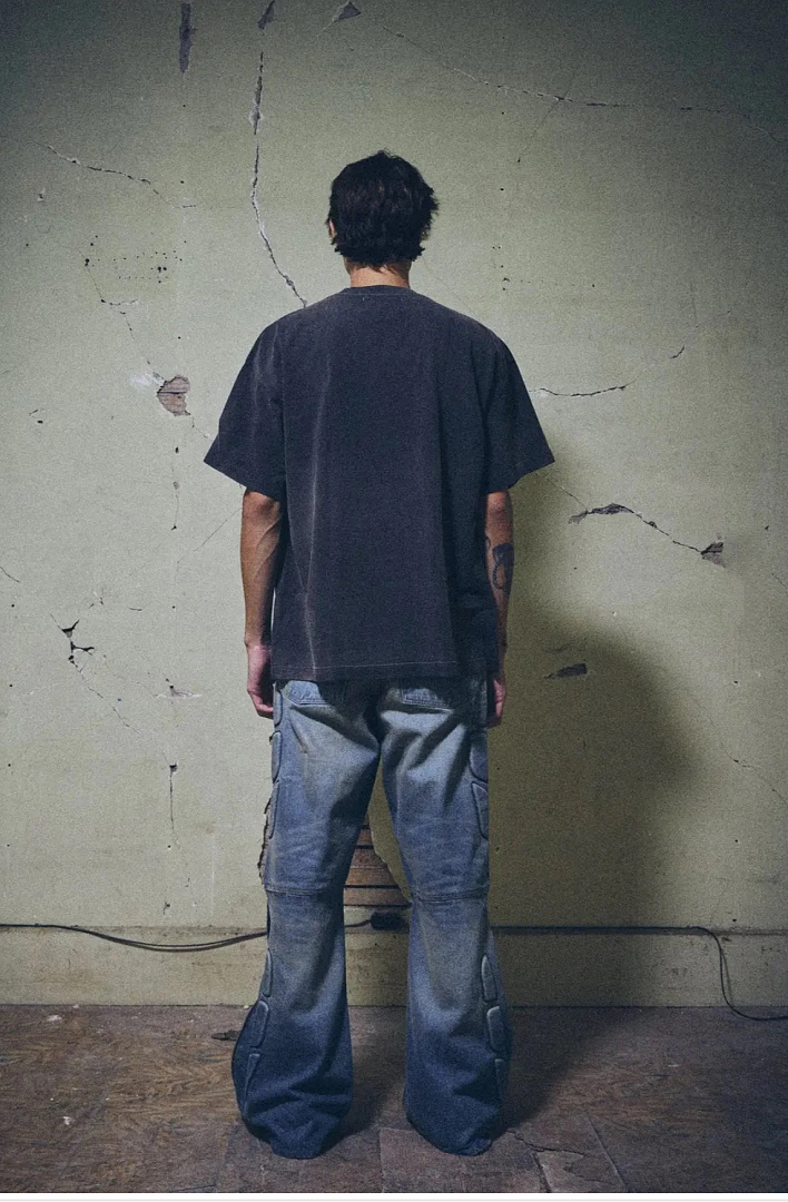 Unbranded 138 Satoshi Nakamoto Vintage Tee T Washed Black S M L - Image 11