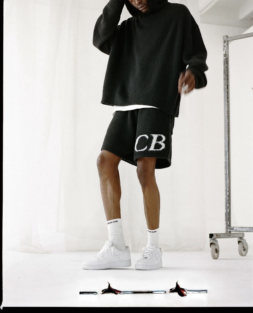 On Running 198 Cole Buxton Logo Floral Fleece Stitching Lace Short Black Off White Grey Blue Camel S-XL C7030# - Image 85