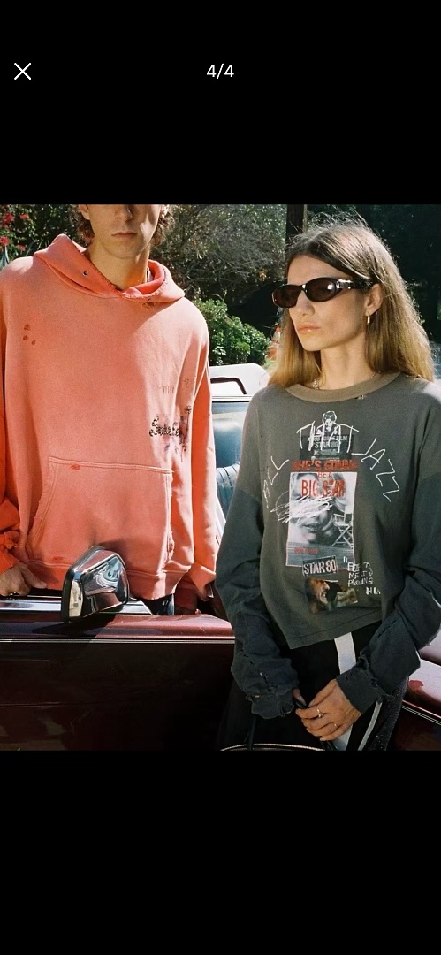 Unbranded 168 Paly Hollywood Star 80 Long Sleeve T-Shirt T : Grey S M L - Image 12
