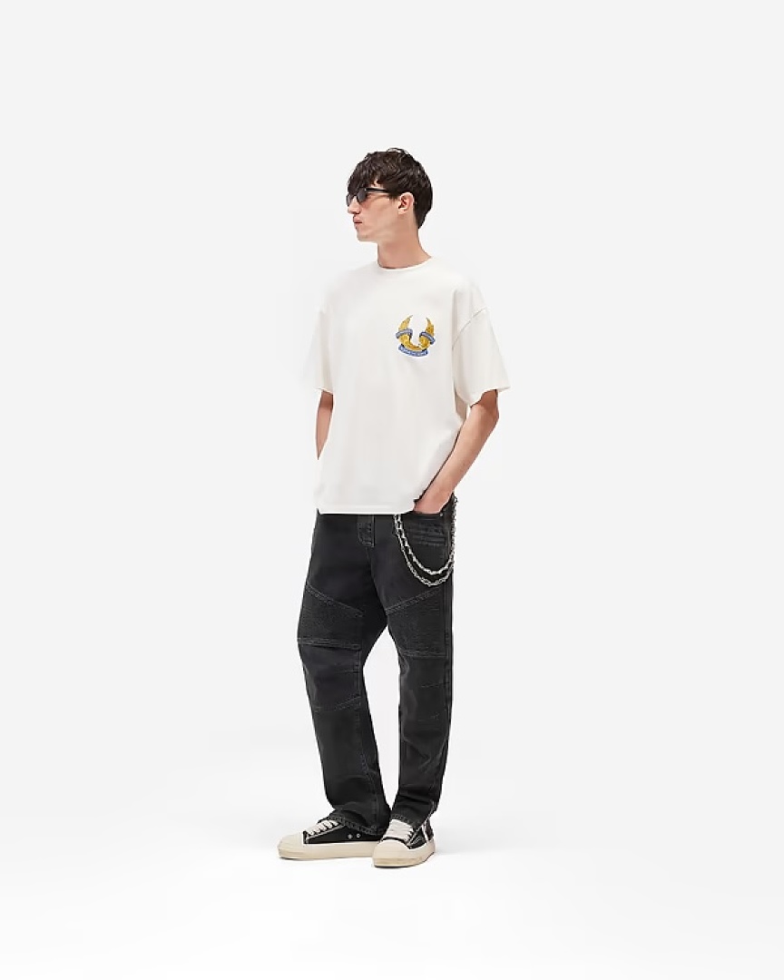 Off-White 138 REPRESENT New High Mens Womens Top Water Wide Short Sleeve : S M L XL Off (White) - Image 17