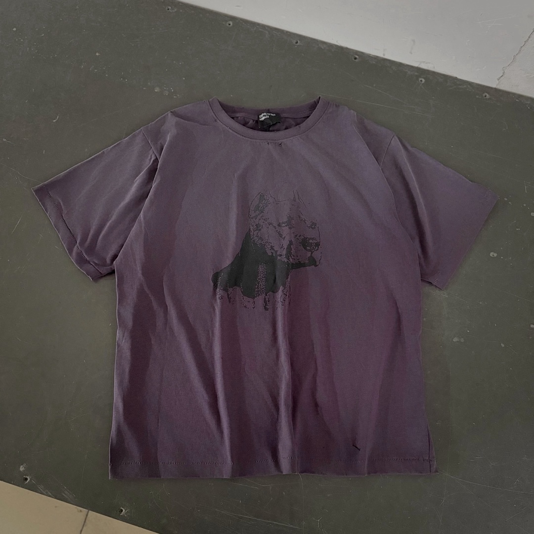Enfants Riches Deprimes 138 Enfants Riches Deprimes “NA ” Washed Short Sleeve : S M L XL (Purple Coffee) - Image 5