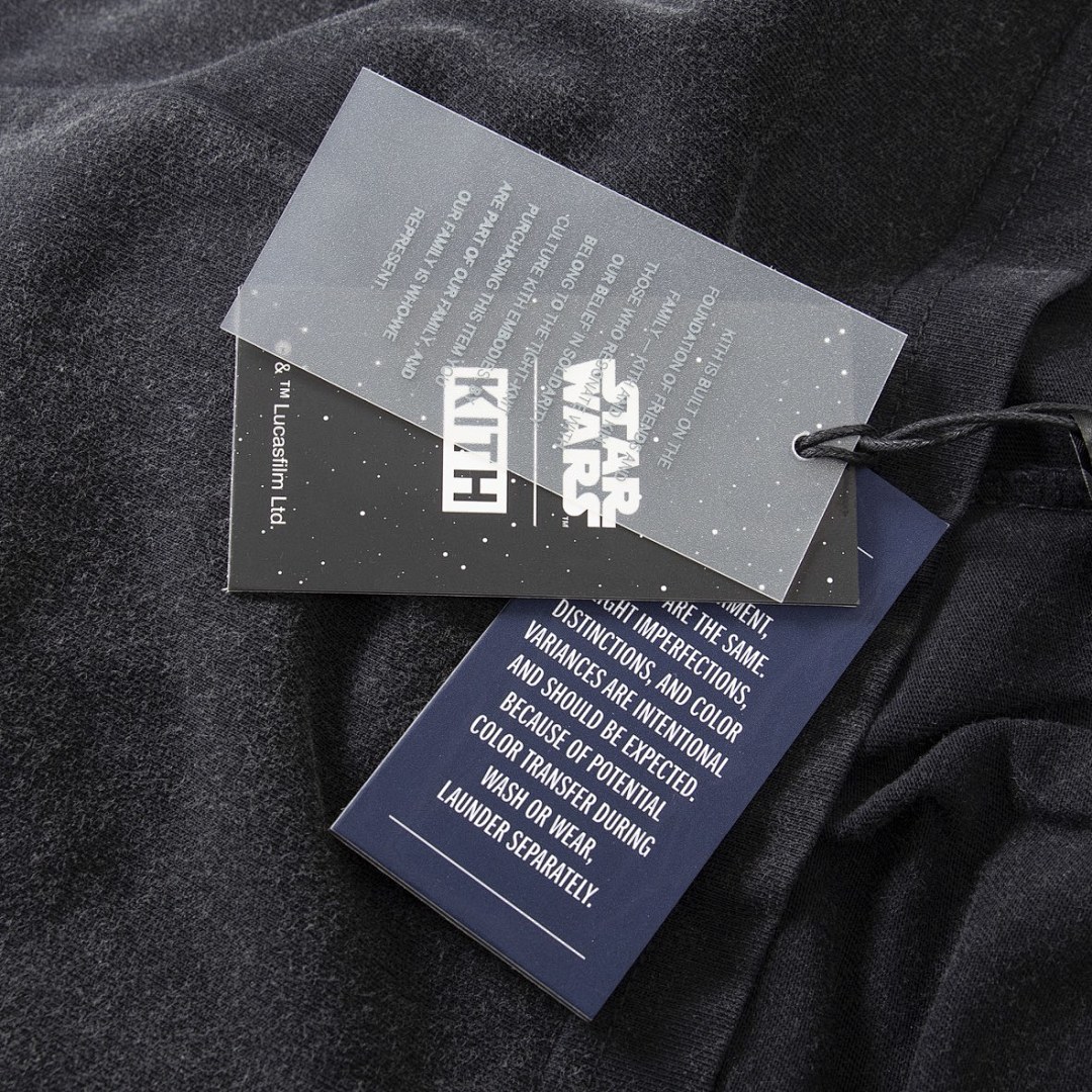 Adidas 138 Kith Star Big Short Sleeve T SIE: S M L XL : (Washed Black) - Image 13
