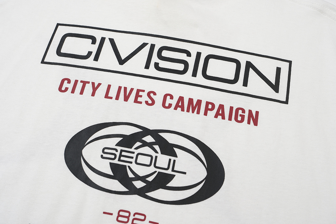 On Running 108 CIVISION By CSC Print LOGO Short Sleeve T White Black 1 2 3 8032# - Image 26