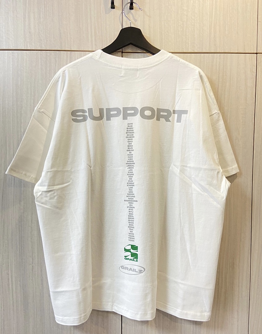 Unbranded 98 Grailz Limited Exclusive Label Logo Print Wide Short Sleeve T Black White 1 2 3 G167# - Image 50