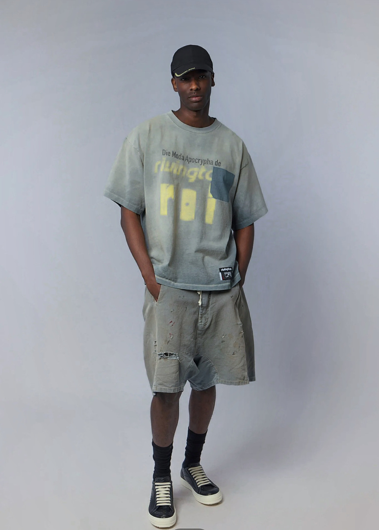 Unbranded 138 RIVINGTON Roi Rebis Die Moda CVA Tee Fire Mountain Grey T S M L - Image 18