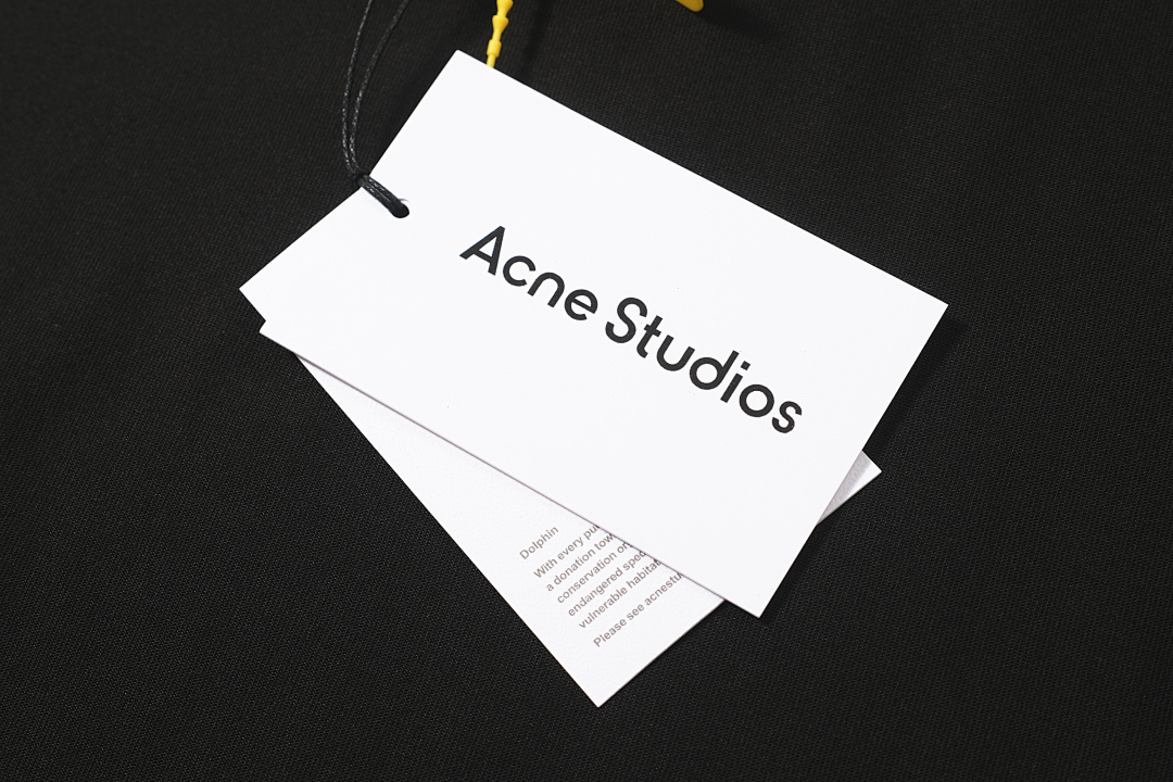 Acne Studios 118 AC Silver Print Short Sleeve T Black White S-XL 8066# - Image 17