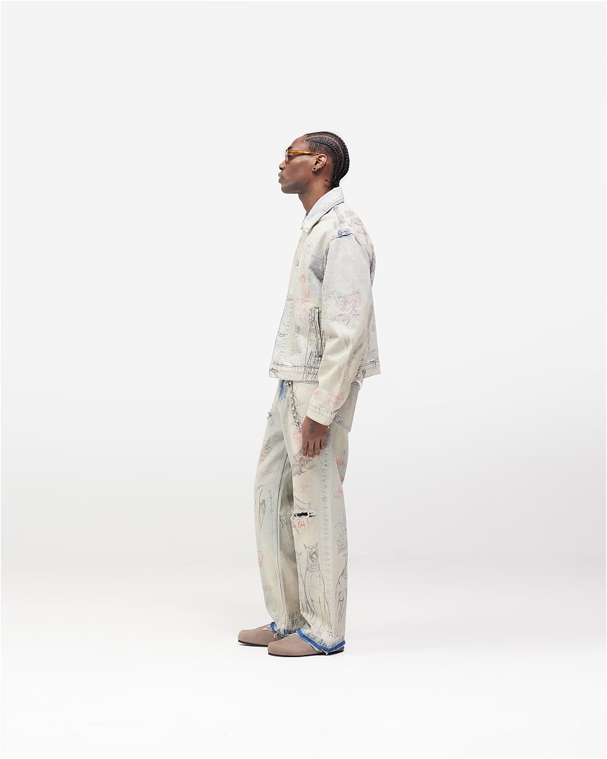 Represent 298 Represent : S M L XL (Washed Blue) - Image 22