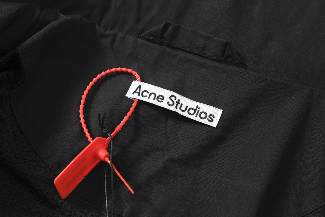Acne Studios 298 AC Print Wind Grey Black S-XL 3392# - Image 18