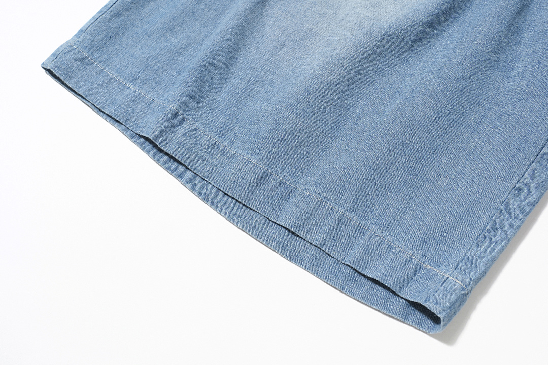 Acne Studios 168 AC LOGO Short Water Blue S-XL 7604# - Image 12