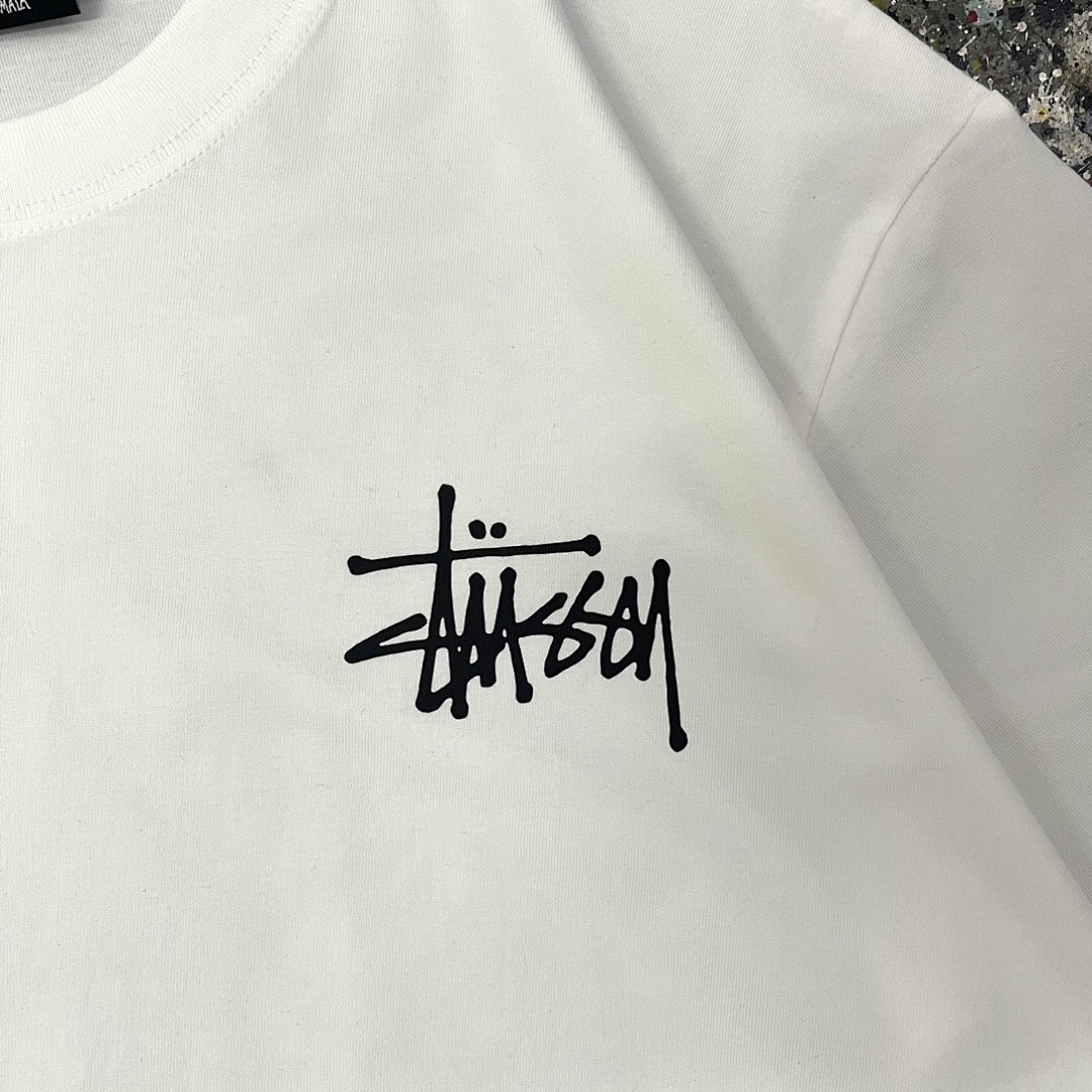 Stussy 108 Stu Print Short Sleeve T : Black White Green Grey S Ｍ L XL XXL - Image 10