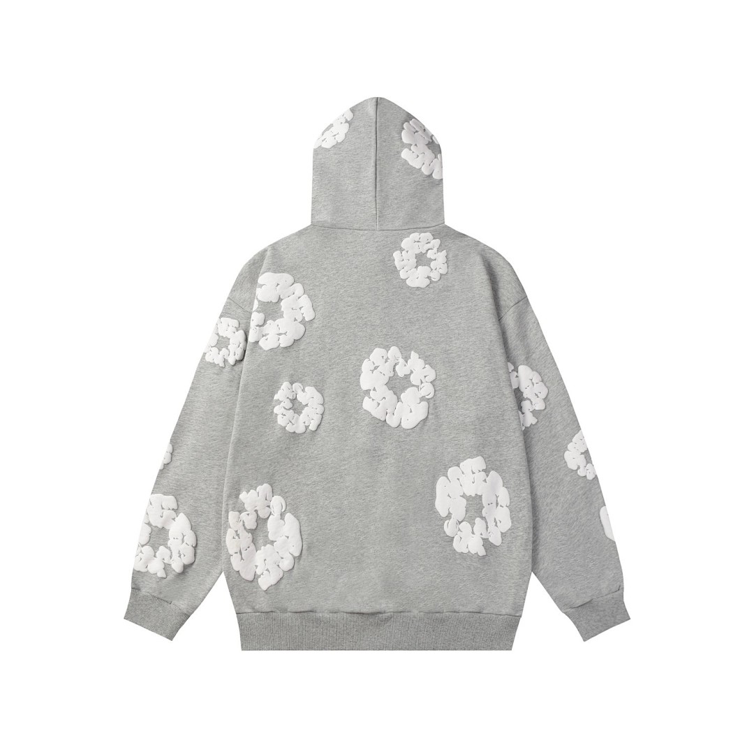 Unbranded 218 DENIM TEARS Cotton Floral Print Black Grey Blue Green Purple Red Orange Color Pink White Sky Coffee S-XL 6688# - Image 45