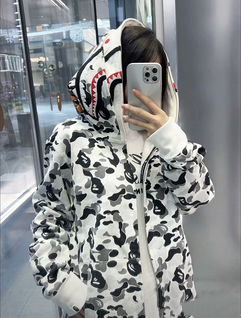 Bape 438 : Green Camo Red Yellow Purple Pink Blue Grey White Black S-XL - Image 99