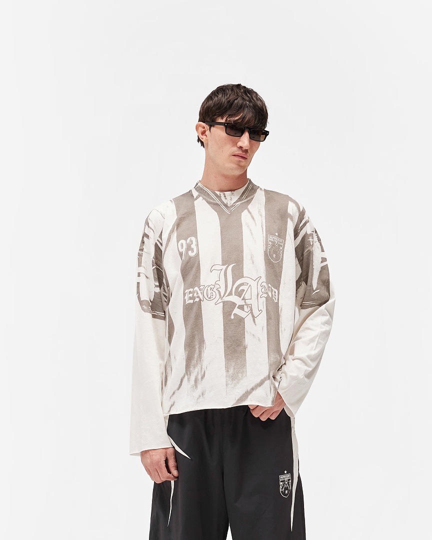 Off-White 158 Represent Halo Striped Long Sleeve 93 No : S M L XL Off (White) - Image 17