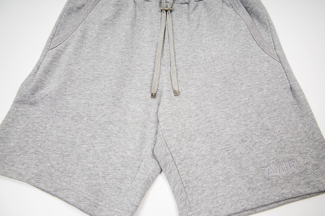 AMIRI 148 Logo Print Short Black Grey Cream Apricot S M L XL 9942# - Image 35