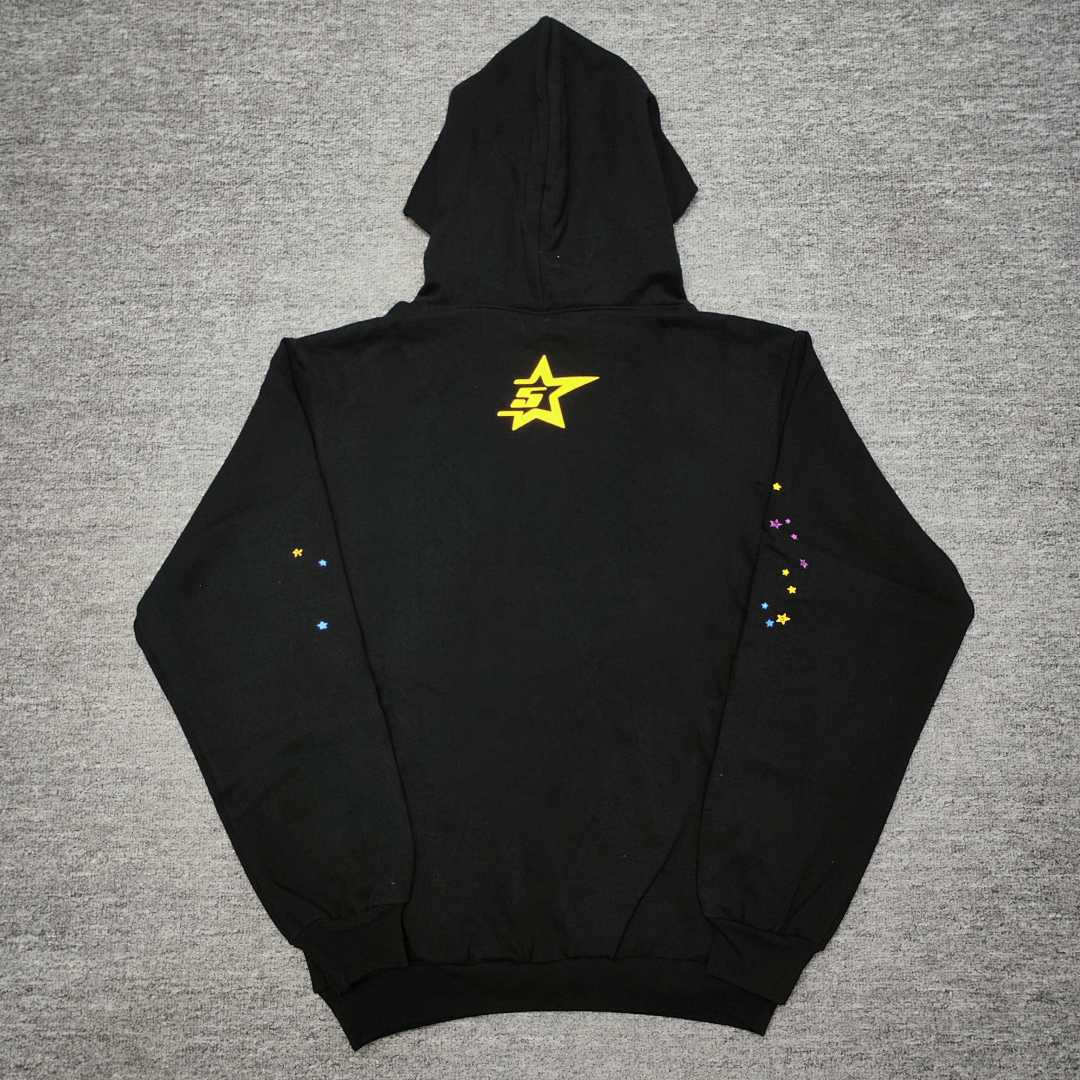 Sp5der FW23 HOODIE Mens Womens Top Black : S-XXL - Image 9