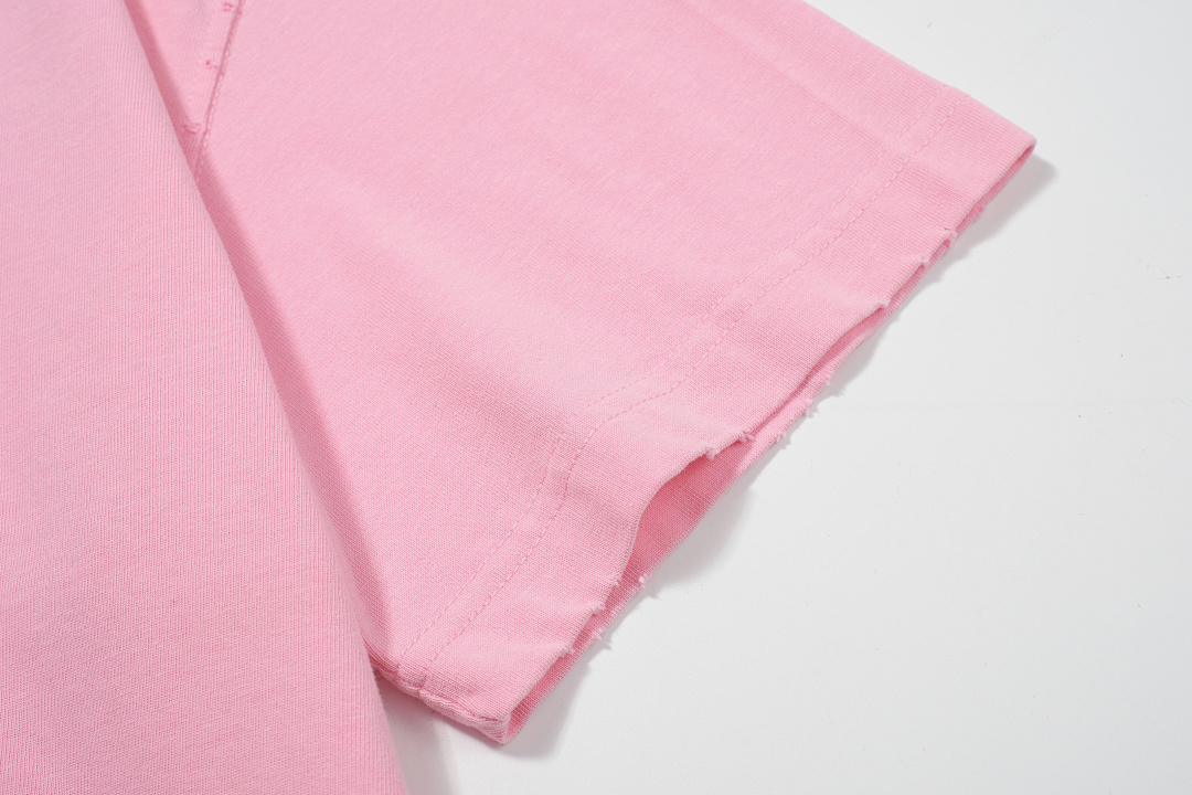 Unbranded 138 Courreges LOGO Short Sleeve T Pink Black S-XL 8070# - Image 32