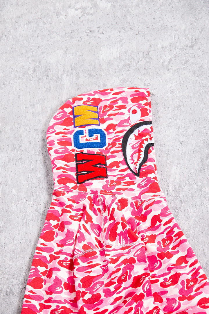 Bape 438 : Green Camo Red Yellow Purple Pink Blue Grey White Black S-XL - Image 15