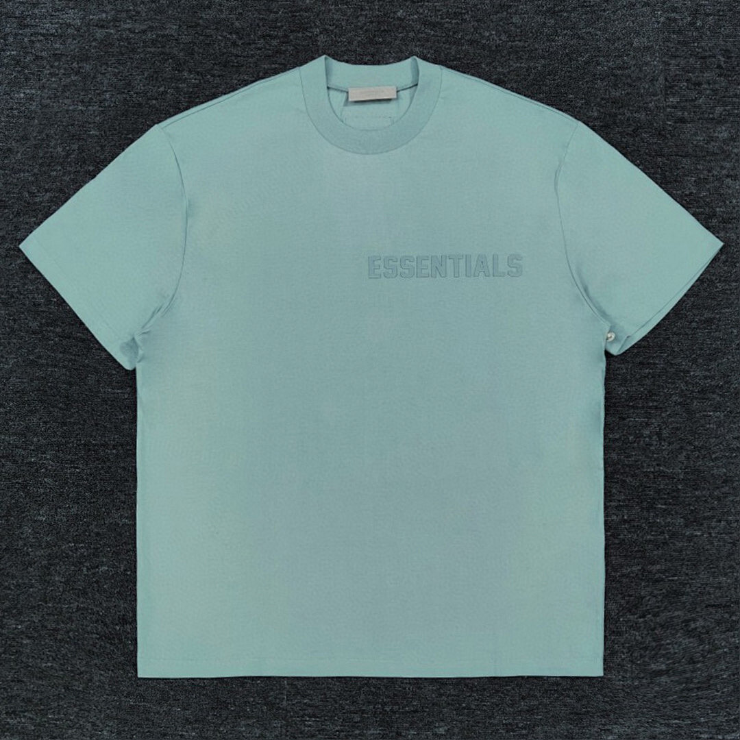 Essentials 118 ESS LOGO Short Sleeve T Black Mist Blue Purple Sea Grey XS-XL 6200# - Image 15