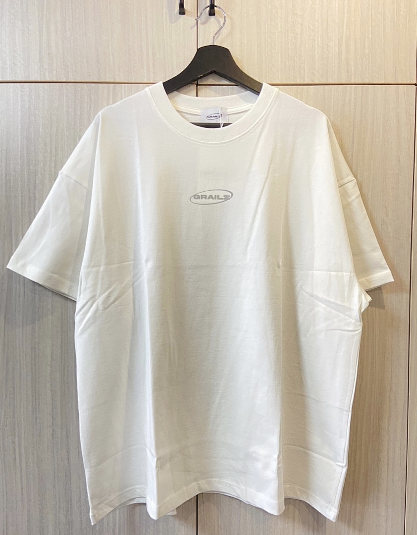 Unbranded 98 Grailz Limited Exclusive Label Logo Print Wide Short Sleeve T Black White 1 2 3 G167# - Image 49