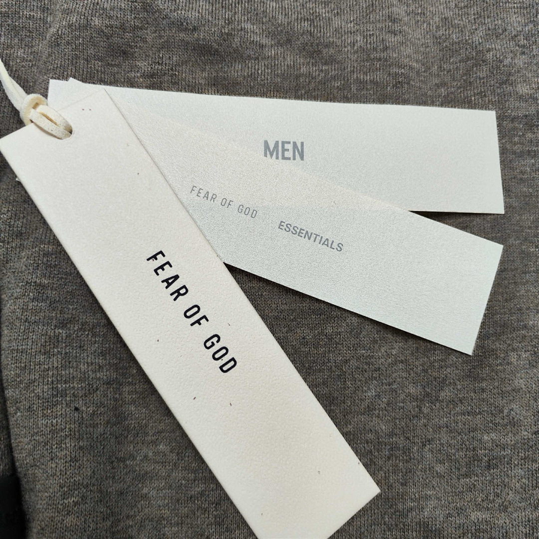 Essentials 238 Ess SS25 Classic Hoodie Label Print Silk Silver Gum Black Oatmeal Grey Brown XS-XL - Image 25