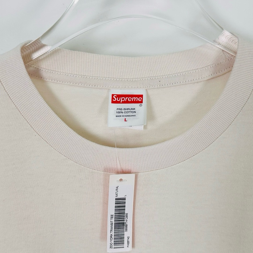 Off-White 128 ZOO YORK TRANSIT TEE T Short Sleeve Black Off White S-XL - Image 16