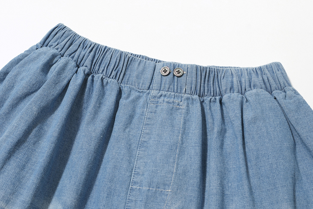 Acne Studios 168 AC LOGO Short Water Blue S-XL 7604# - Image 4