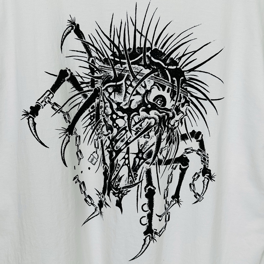 Supreme 178 Y'S Long Sleeve T Mountain Collab L/S TEE Double Print Black White S - Image 19