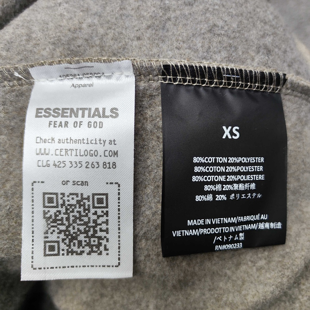 Essentials 238 Ess ALWAYS SS25 ON Classic Short Sleeve Jet Grey XS-XL (Black Homestead) - Image 29
