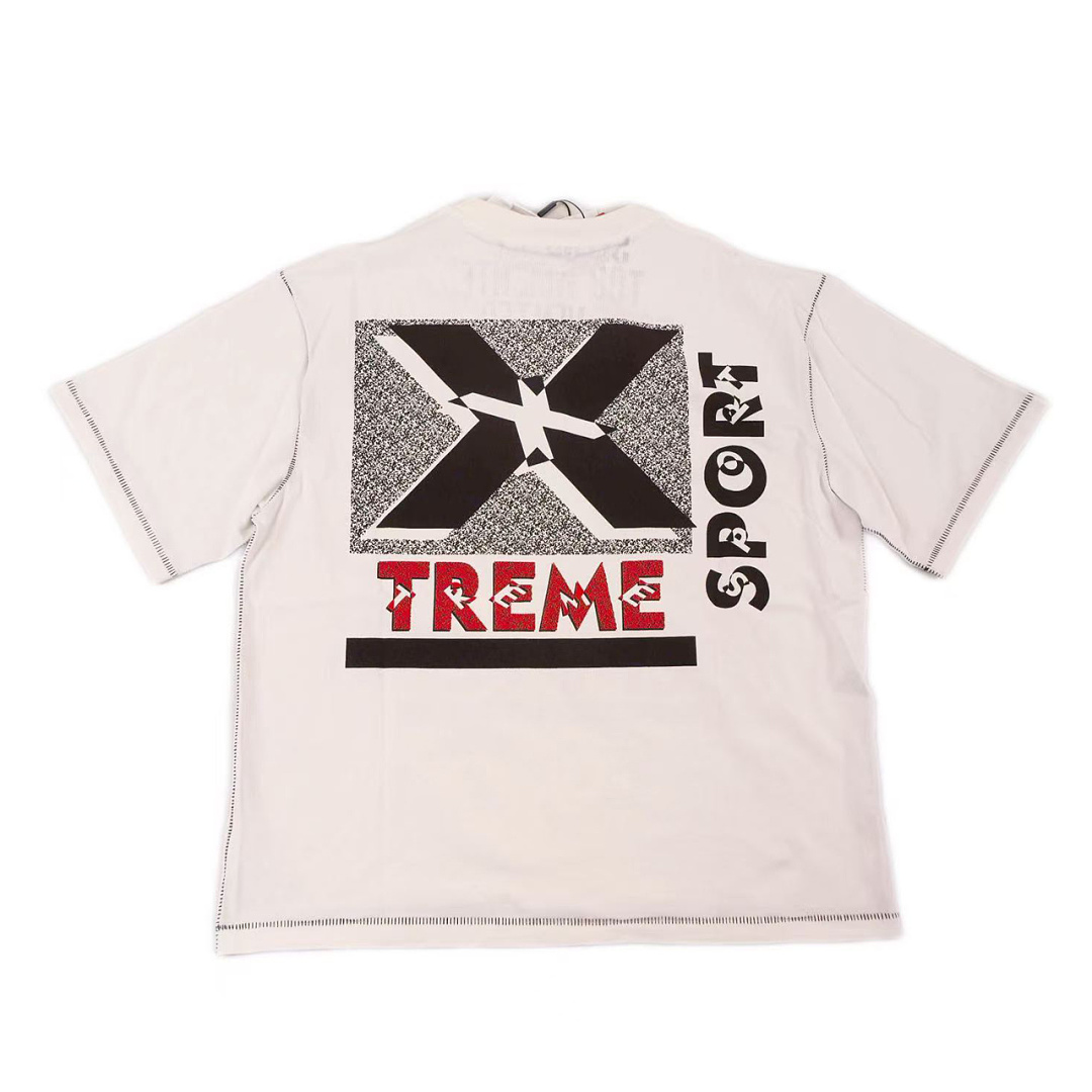 Off-White 128 SECND SLF Big X Print Short Sleeve T : Off White S M L - Image 3