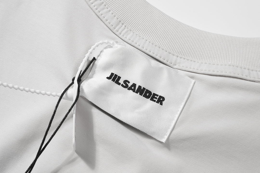 Unbranded 108 JIL SANDER Gum Logo Print Short Sleeve T Light Grey Pink Blue Black White SML J9890# - Image 61