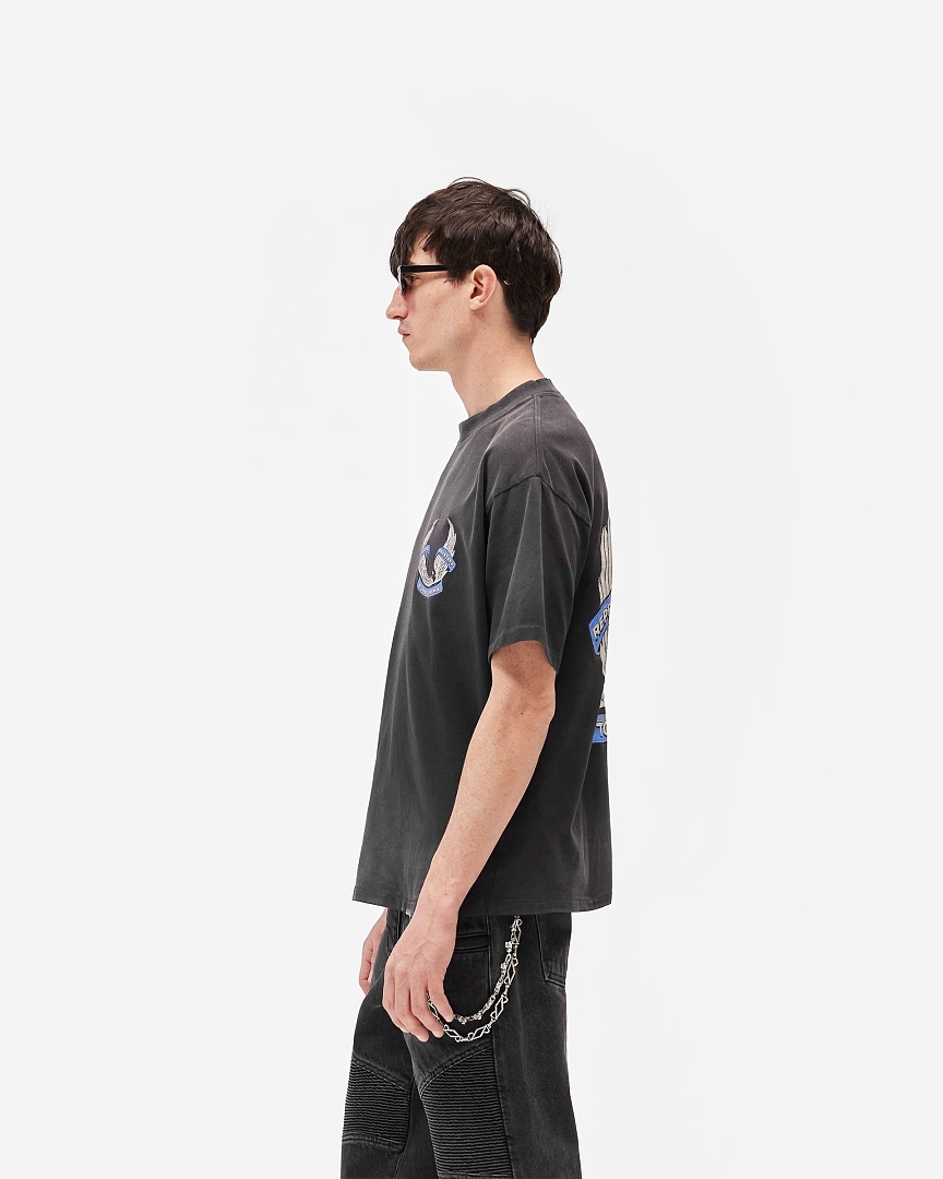 Off-White 138 REPRESENT New High Mens Womens Top Water Wide Short Sleeve : S M L XL Off (White) - Image 33