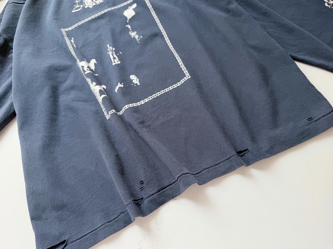 Enfants Riches Deprimes 168 Enfants Riches Deprimes I TOLD YOU WAS SICK Long Sleeve T : S M L XL (Blue) - Image 8