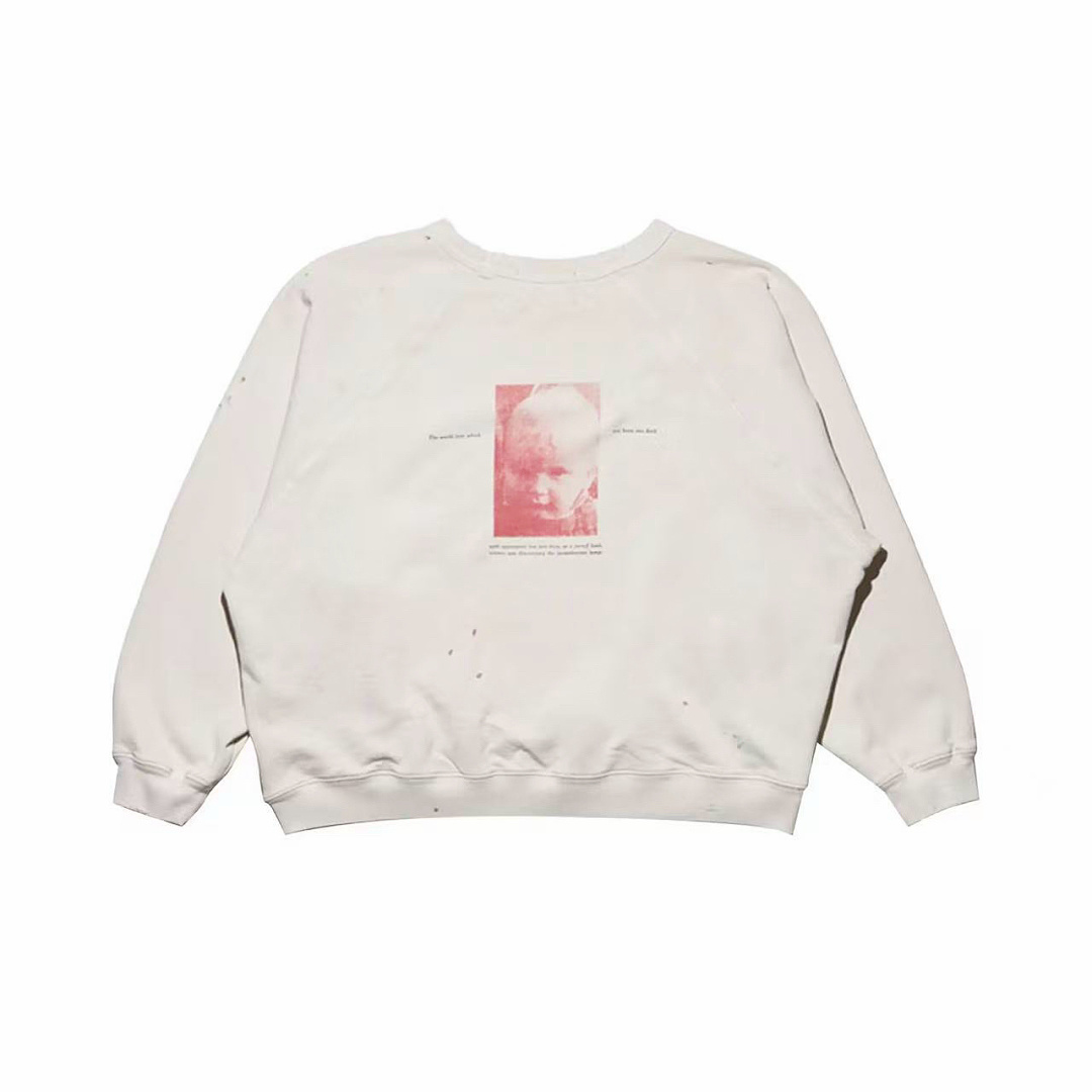 Enfants Riches Deprimes 198 Enfants Riches Deprimes Sleeve Boxy Short Wide Collar : S M L XL Apricot - Image 4