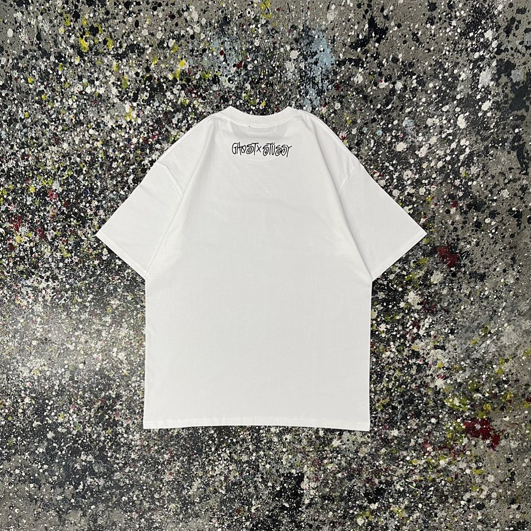 Stussy 108 Stu Short Sleeve T : Black White Apricot S Ｍ L XL XXL - Image 8