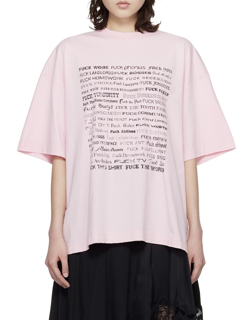 Unbranded 128 VTM Label Logo Print Short Sleeve T Pink Black S-XL V5208# - Image 39
