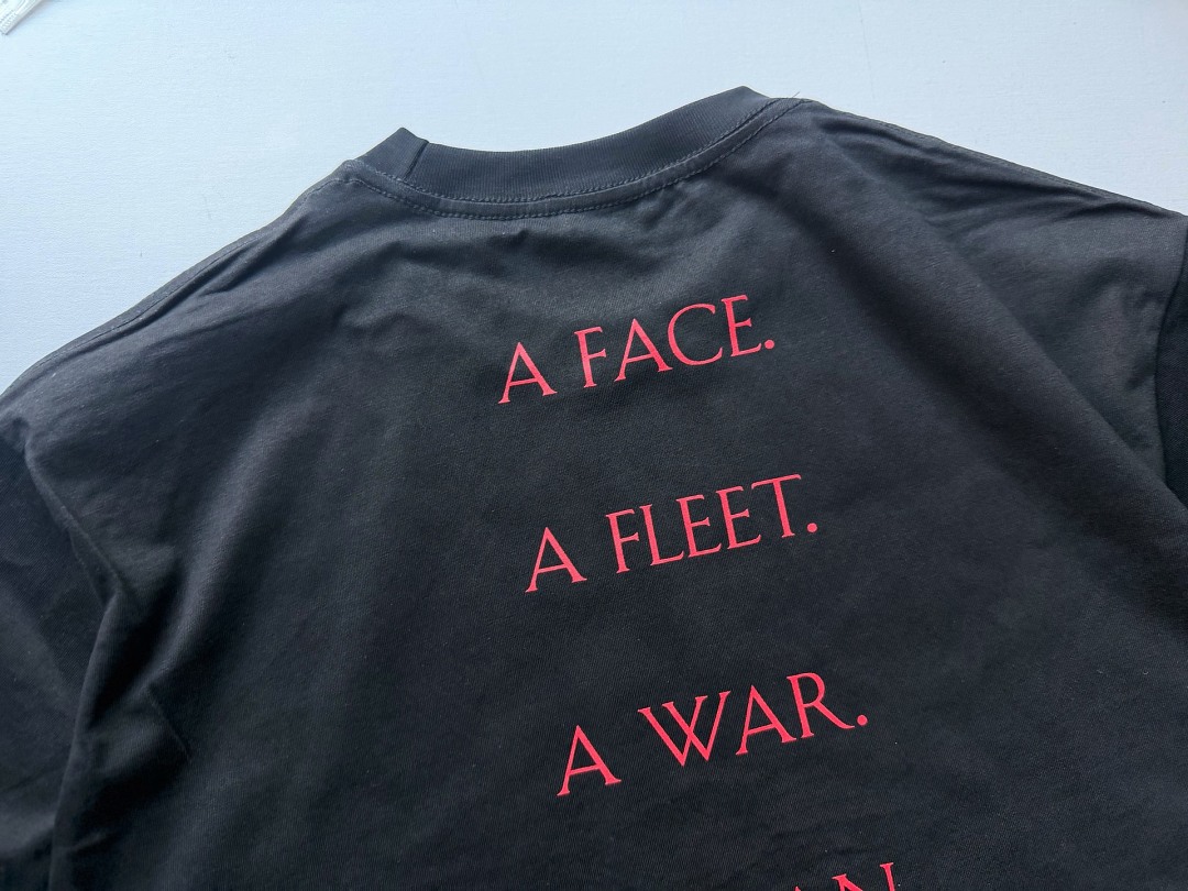 Unbranded 118 Travis Scott X 《 》 Print T : S M L XL (Black) - Image 11