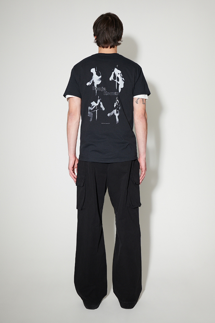 Unbranded 118 OURLEGACY Ronja Print Black Short Sleeve 46 48 50 52 8000# (White T) - Image 41