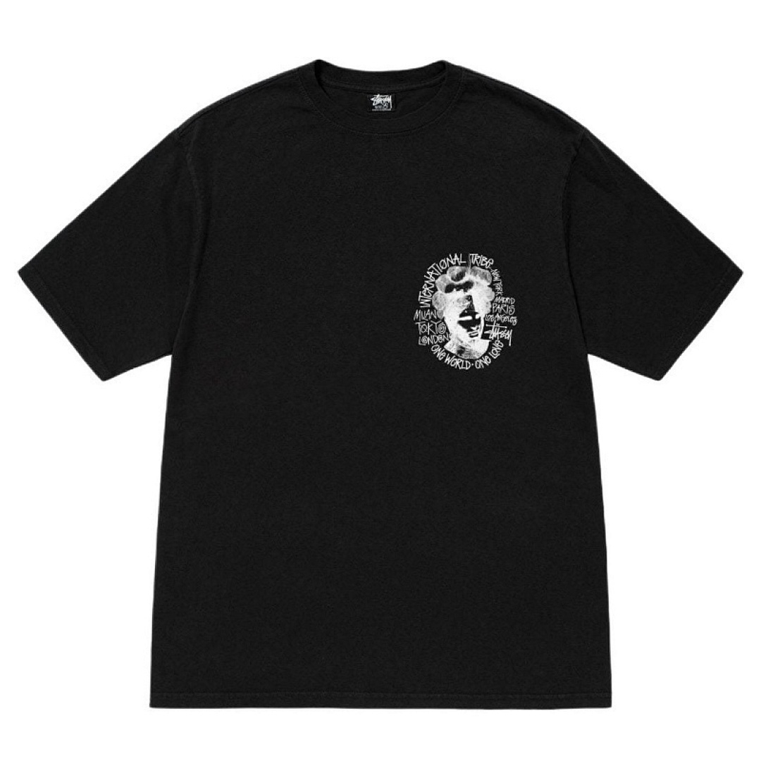 Stussy 98 STU CAMELOT TEE PIGMENT DYED Print Short Sleeve T : Black S M L XL Y2410# - Image 3