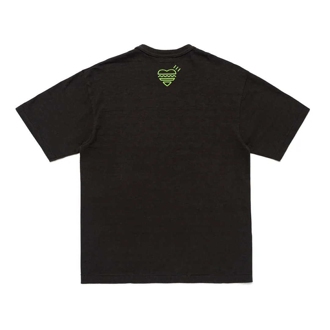 Human Made 118 HUMAN MADE X SHAKE SHACK T-SHIRT Logo Collab Print Short Sleeve T : Black White S M L - Image 3