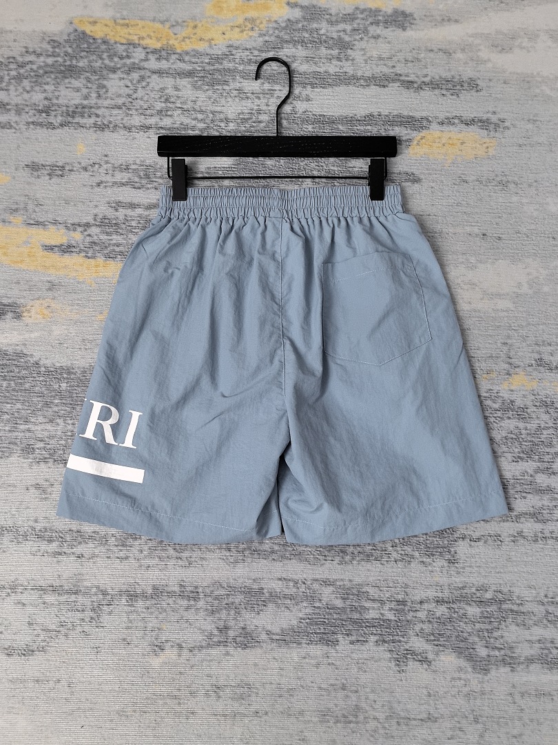 AMIRI 148 Logo Print Short Black S M L XL 9922# - Image 37