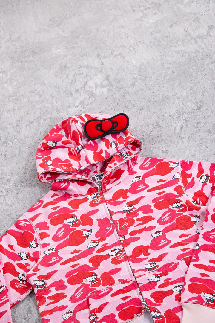Bape 438 Collab Triple : Black Pink S-XL - Image 14