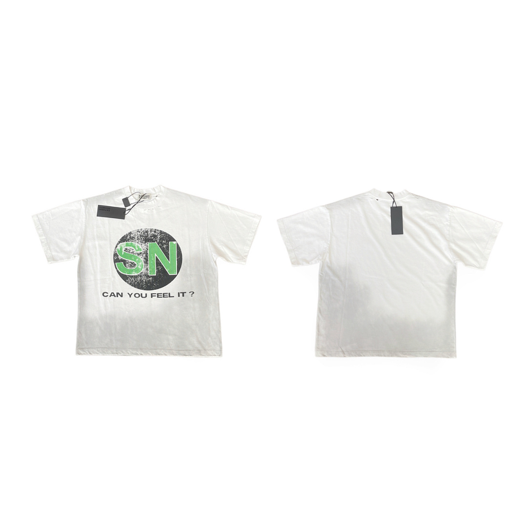 Off-White 128 Satoshi Nakamoto SN Label Short Sleeve T : Off White S M L - Image 3